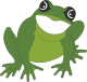 Laabfrösch Logo mit Text